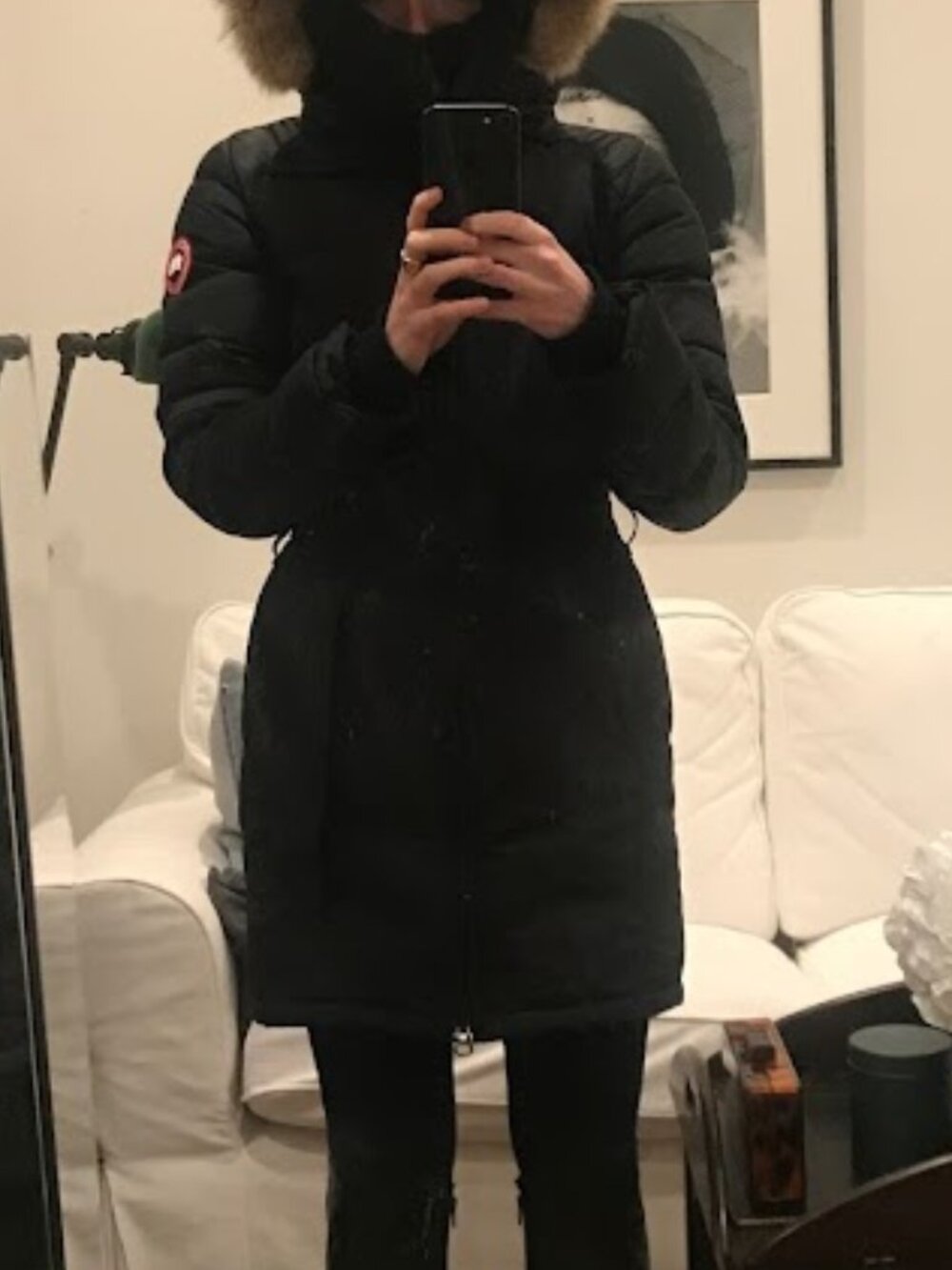 SOLD - Canada Goose Rowan Parka XS Black - Picture 3 of 7